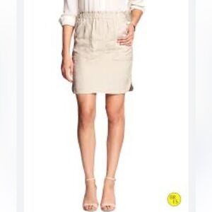 Banana Republic linen blend skirt